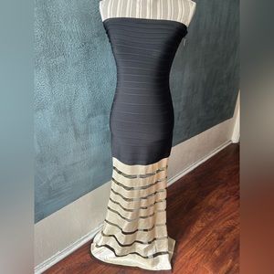 HERVE LÉGER bustier dress size S